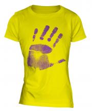 Hand Print Ladies T-Shirt