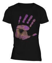 Hand Print Ladies T-Shirt