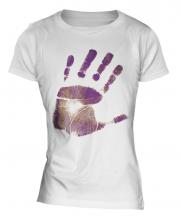 Hand Print Ladies T-Shirt