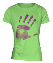 Hand Print Ladies T-Shirt