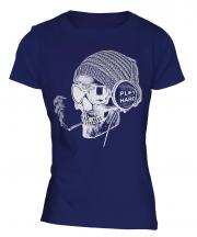Play Hard Skull Ladies T-Shirt