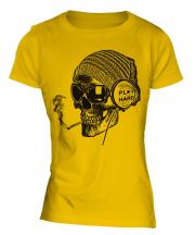 Play Hard Skull Ladies T-Shirt