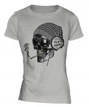 Play Hard Skull Ladies T-Shirt