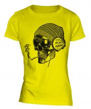 Play Hard Skull Ladies T-Shirt