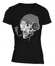Play Hard Skull Ladies T-Shirt