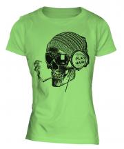 Play Hard Skull Ladies T-Shirt