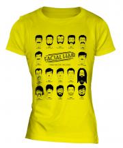 Facial Hair Through The Ages Ladies T-Shirt