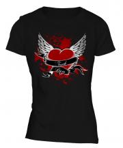 Truth Or Dare Tattoo Ladies T-Shirt