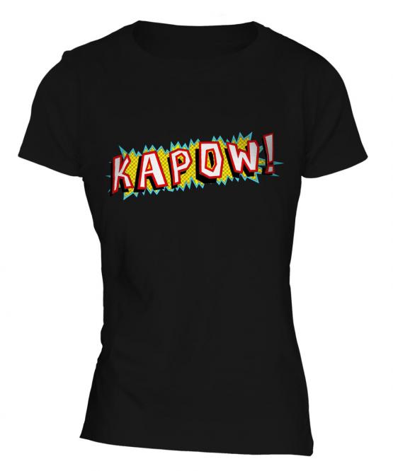 Comic Kapow Ladies T-Shirt