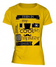 This Is My Cool Hipster T-Shirt Ladies T-Shirt