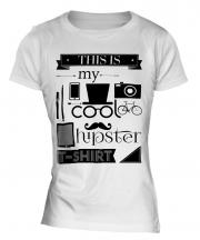 This Is My Cool Hipster T-Shirt Ladies T-Shirt