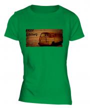 Camper Van Free Living Ladies T-Shirt