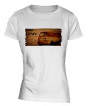 Camper Van Free Living Ladies T-Shirt