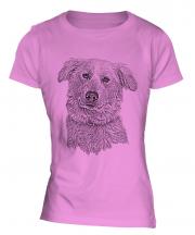 Aidi Sketch Ladies T-Shirt
