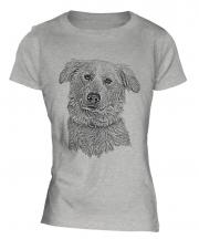Aidi Sketch Ladies T-Shirt