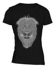 Lion Sketch Ladies T-Shirt