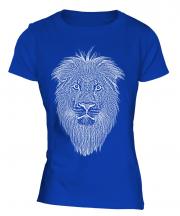 Lion Sketch Ladies T-Shirt