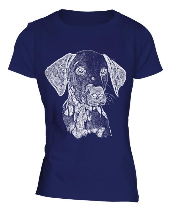 Dalmation Sketch Ladies T-Shirt