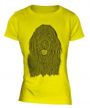 Newfoundland Sketch Ladies T-Shirt