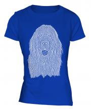 Newfoundland Sketch Ladies T-Shirt
