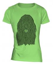 Newfoundland Sketch Ladies T-Shirt