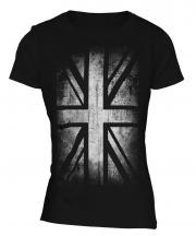 Union Jack Faded Print Ladies T-Shirt