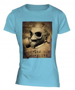 Maintain The Quarantine Ladies T-Shirt
