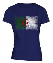 Algeria Distressed Flag Ladies T-Shirt
