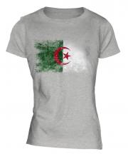 Algeria Distressed Flag Ladies T-Shirt