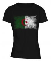 Algeria Distressed Flag Ladies T-Shirt