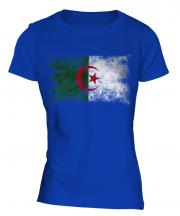 Algeria Distressed Flag Ladies T-Shirt