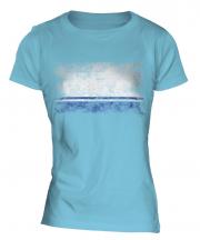 Altai Republic Distressed Flag Ladies T-Shirt