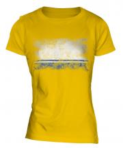 Altai Republic Distressed Flag Ladies T-Shirt