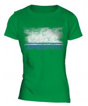 Altai Republic Distressed Flag Ladies T-Shirt