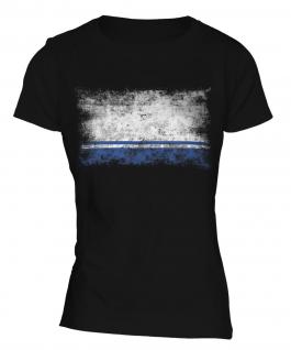 Altai Republic Distressed Flag Ladies T-Shirt