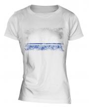 Altai Republic Distressed Flag Ladies T-Shirt