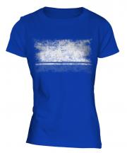 Altai Republic Distressed Flag Ladies T-Shirt