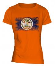 Belize Distressed Flag Ladies T-Shirt