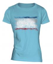 Crimea Distressed Flag Ladies T-Shirt