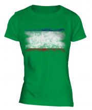 Crimea Distressed Flag Ladies T-Shirt