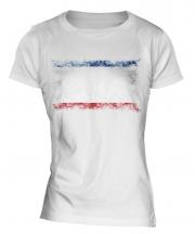 Crimea Distressed Flag Ladies T-Shirt