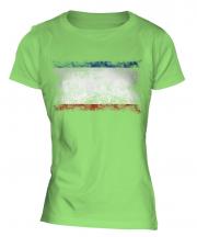 Crimea Distressed Flag Ladies T-Shirt