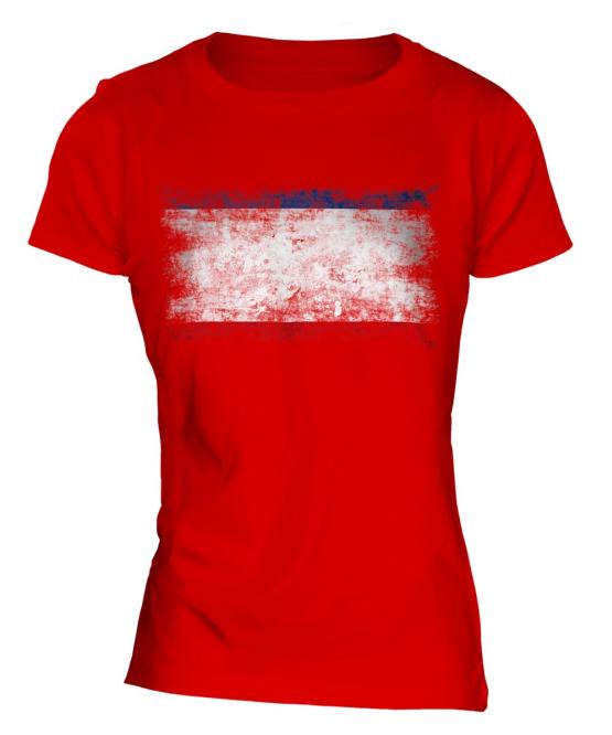 Crimea Distressed Flag Ladies T-Shirt