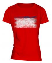 Crimea Distressed Flag Ladies T-Shirt