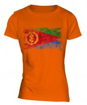 Eritrea Distressed Flag Ladies T-Shirt