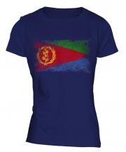 Eritrea Distressed Flag Ladies T-Shirt