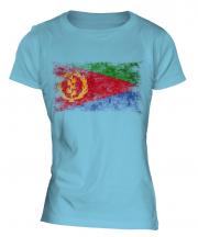 Eritrea Distressed Flag Ladies T-Shirt