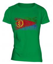 Eritrea Distressed Flag Ladies T-Shirt
