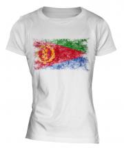 Eritrea Distressed Flag Ladies T-Shirt