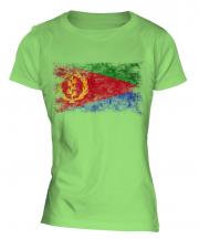 Eritrea Distressed Flag Ladies T-Shirt
